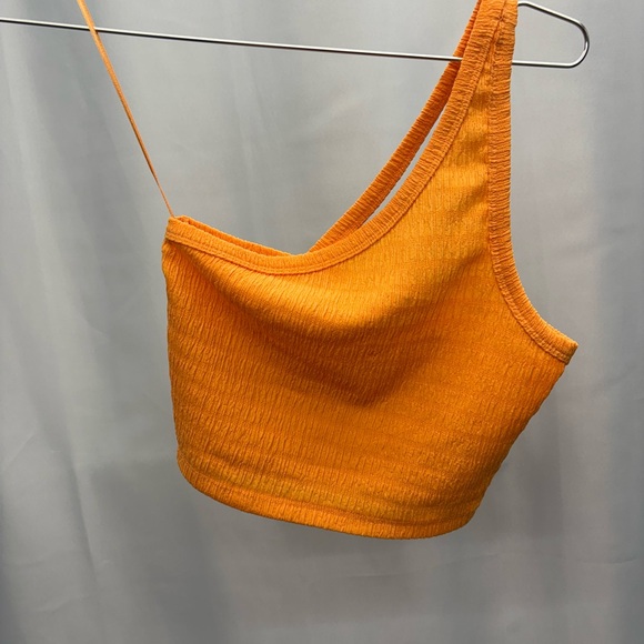 Two American Eagle Ribbed Crop Tops - Picture 4 of 9